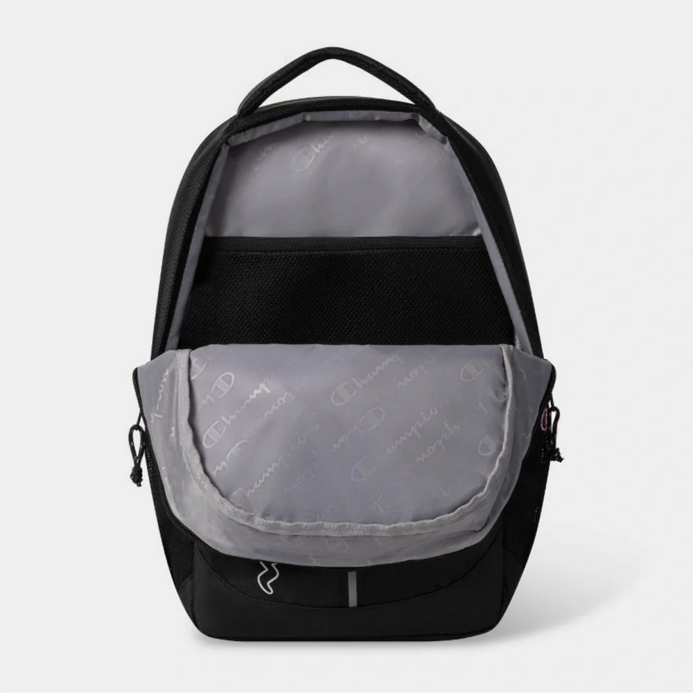 NEW Champion 18” Unisex Center Backpack - Black
